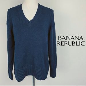 Banana Republic Super Soft Cotton Hi-Low Sweater